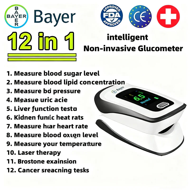 12 in 1 – The latest non-invasive smart blood glucose meter from Bayer