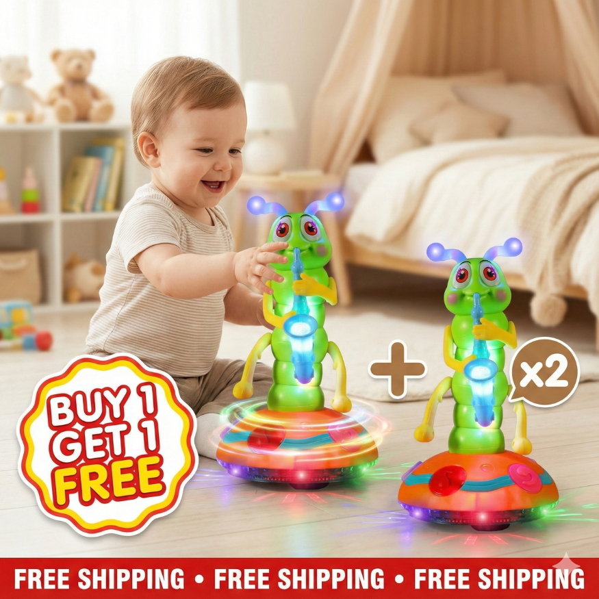 Caterpillar Toy For Kids | With Light & Sound