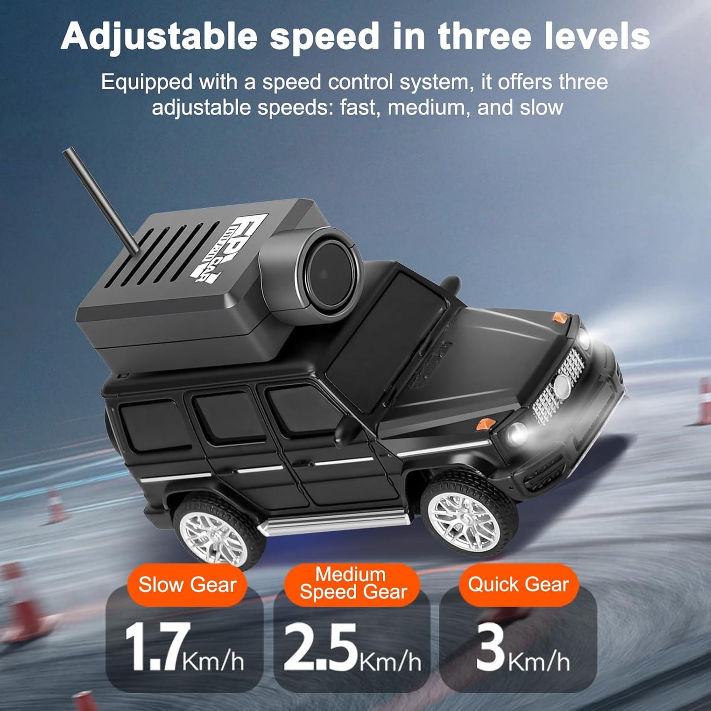 Mini RC Car with HD Camera & Live View