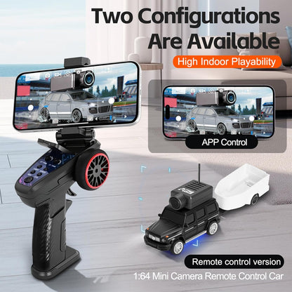 Mini RC Car with HD Camera & Live View
