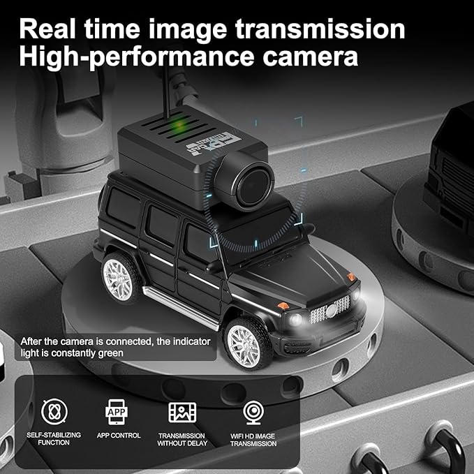 Mini RC Car with HD Camera & Live View