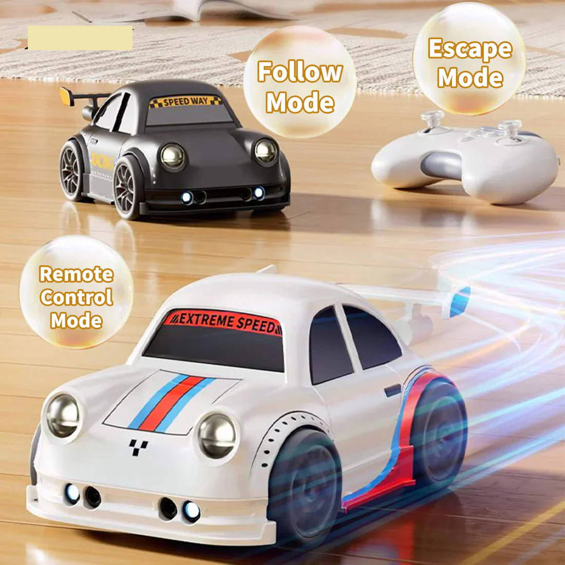 Smart Motion Sensor RC Car With Follow Me Escape Mode 699