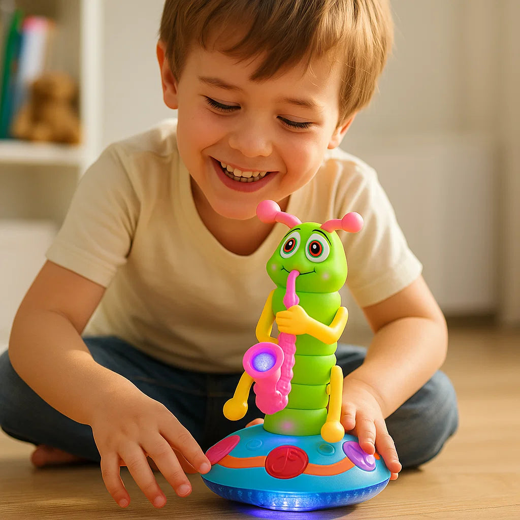 Caterpillar Toy For Kids | With Light & Sound